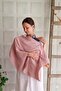 Muslin Dried Rose Breastfeeding Apron 60X100 cm – 100% Cotton , Breathable, Adjustable