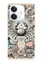 Oppo A3 Compatible Crab Sign Patterned Transparent Phone Case