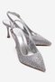 Johanna Silver Stone Women's Heeled Shoes