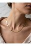 3S Minimalist Stylish Design Steel Crushed Chain Necklace