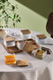 Mova Akasya 6-Piece Wooden Breakfast Set with Vacuum-Closed Lid Tray - 3