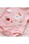 Babyim 100% Cotton Baby Girl Elephant Patterned Hooded 3-Piece Set - 4