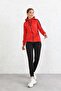 Garni Piping Detail Red Diver Tracksuit Set on the Sleeve