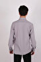 Twin Lion 408 Slimfit Knitted Dobby Plain Shirt - 4