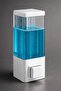 Wall Mounted Manual Liquid Soap Dispenser Adhesive and Screw Mounting Non-Spill Soap Dispenser 350 ml A-1 - 4