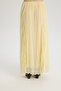 Aurore Lace Detailed Yellow Skirt - 5