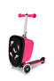 Scooter Luggage Junior Patch & Play Pink | Luggage Eazy - Foldable and Ride-able Swiss-Design - 2