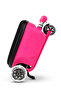 Scooter Luggage Junior Patch & Play Pink | Luggage Eazy - Foldable and Ride-able Swiss-Design - 4
