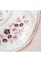 Popees Baby Girl Pink Bamboo Cotton Dress – Floral Embroidered Collar & Puff Sleeves | Cute & Comf - 3