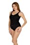 Düz Concept Accessory Stretch Fabric Micro One-Piece Swimsuit - 3