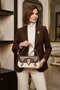 26Yc1137 Women's Clutch Bag Brown