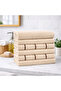Cotton Piece Kitchen & Bathroom Towel Set of 6 – 30X50 cm Drying Towels – Modern Patterned - 2