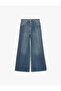Cotton Spanish Flare Jean Pants - Wide Flare Jean - 4