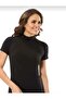 6228 Women's Short Sleeve Half-Neck Body T-Shirt 10 Pieces - 2