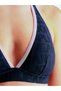 Bügel-Bikini-Top Jeans! Logogram! - 4