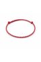 Set of 15 Handmade Korean Rope Marteniçka Bracelets – Red and White Good Luck and Wish Bracelets - 2