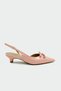 Epsy Bow Detail Women's Powder Heeled Shoes