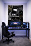 Motivational Wall Covering– High-Quality Fabric, Gamer Room Decor Tapestry Wall Rug Pc - 2