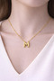 M Letter Balloon Model Steel Necklace - 3