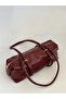Aura Cylinder Double Strappy Shoulder Bag - 3
