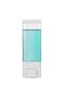 3 Pcs Wall Mounted Manual Liquid Soap Dispenser Non-Spill Soap Dispenser with Adhesive and Screws 350 ml A-1 - 4
