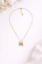 M Letter Balloon Model Steel Necklace - 2