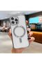 iPhone 16 Pro Max Compatible Transparent Soft Silicone Magsafe Wireless Phone Case