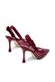 Brylie-r Solid Mid Heel Sandals - 4