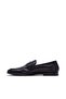 Swanson Solid Black Loafers - 6