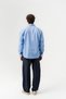 Line Pocket Pocket Detail Striped Oversized Long Sleeve Shirt - 6