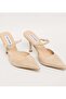 Brecki Solid Mid Heel Sandals - 5
