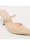 Brecki Solid Mid Heel Sandals - 2