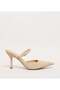 Brecki Solid Mid Heel Sandals
