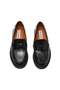 Adison Solid Black Loafers - 4