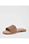 Flat-evening Solid Low Heel Sandals - 4