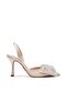 Lovie Solid High Heel Sandals - 4