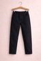 Eid Boys' Stylish Set with Striped Pocketed Sweatshirt and Black Jeans Trousers - 4
