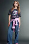 Straight Wide Blue Girls' Jean Pants G4654A8/Nm28 - 2