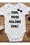 Auntie Written Baby Bodysuit Auntie Themed Funny Design Baby Bodysuit 100% Cotton Cool Havalı - 2