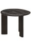 Mese de Cafea Nesting 3 pcs Alb Lemn de mango solid - 4