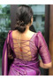 Purple Silk Saree - MAF3079 | Purple - 3