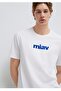 Miav Printed Regular Fit 100% Cotton Men's T-Shirt
