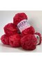 Polar Fur Hand Knitting Yarn 500 Gr Red