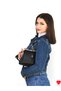 Vienna Black Women's Crossbody and Shoulder Bag |   Gold Detailed, Elegant, and Features 4 Compartments - 4
