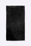 Set of 4 100% Cotton Black Sports Towels 50X100 cm |   Gym Fitness Training Hairdresser Barber Stain Resistant - 6