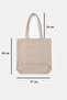 Aesthetic Canvas Tote Bag - Large Size Koton Cloth Bag - Minimalist Daily Shoulder Bag - 3