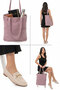 Aesthetic Canvas Tote Bag - Large Size Koton Cloth Bag - Minimalist Daily Shoulder Bag - 2