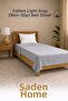 Cotton Person Open Gray Carpet Bed Sheet X240 cm - 2