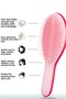 The Ultimate Styler Bright Pink Dry Styling and Volumizing Comb for All Hair Types - 3