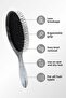 Watercolor Detangling Hairbrush - Black - - 3